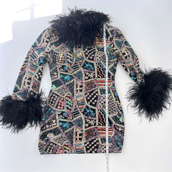 Jovani 09818 Multicolored Cocktail Evening Dress - Picture 10 of 14